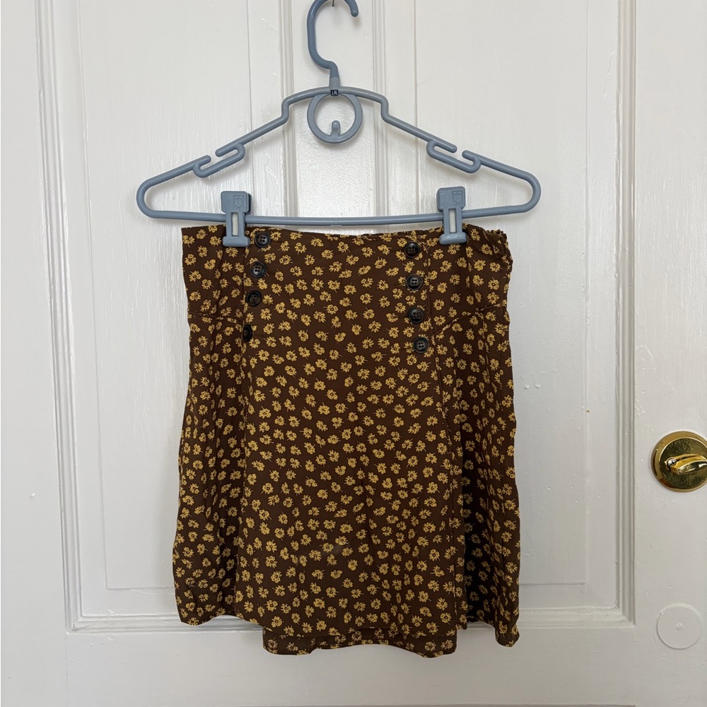 Floral Madewell Skirt